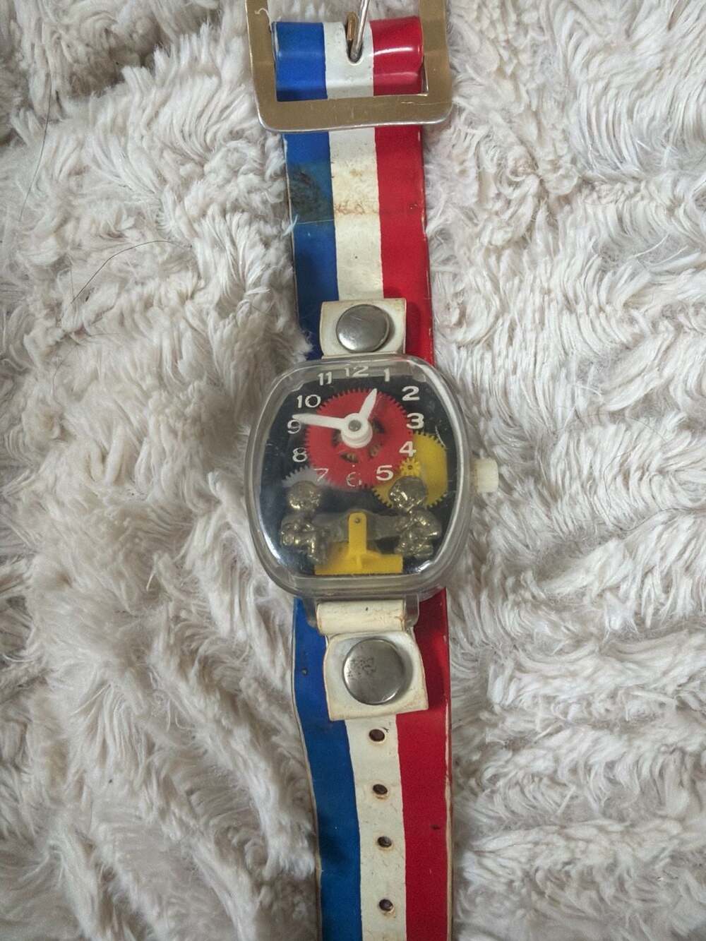 Vintage Merry Manufacturing Teeter Totter See-Saw Animated Mechanical Watch